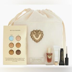 Dolce & Gabbana Cream and Gold Devotion Set